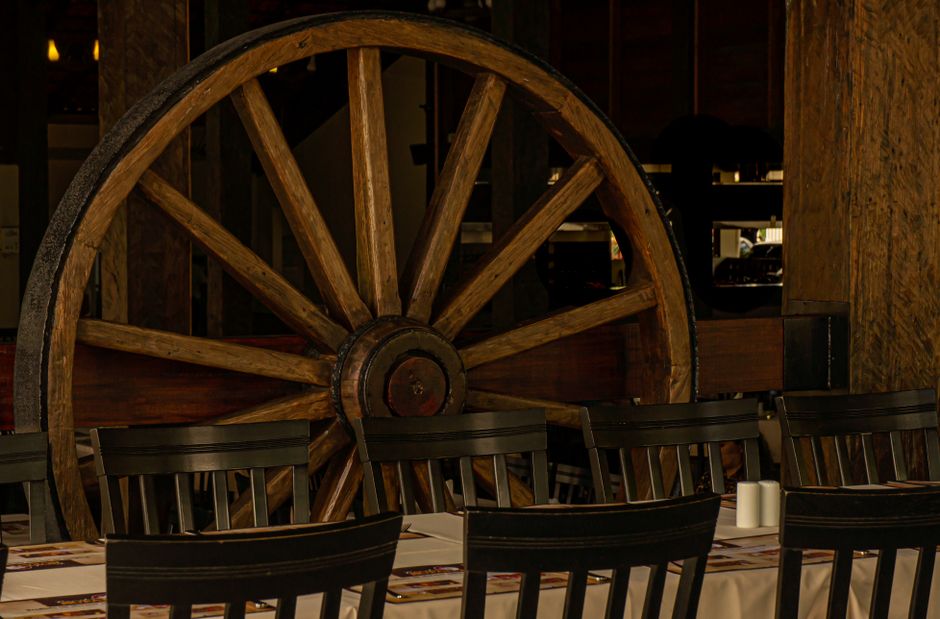 Exterior and dining ambience at Thewitchez Restaurant